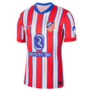 CAMISA DO ATLETICO DE MADRID 25/26 VERMELHO E BRANCO